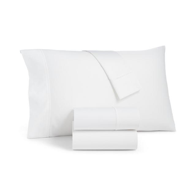 Charter Club Sateen Solid 500 Thread Count 4 Pc. Sheet Set, King, Created for Macy's