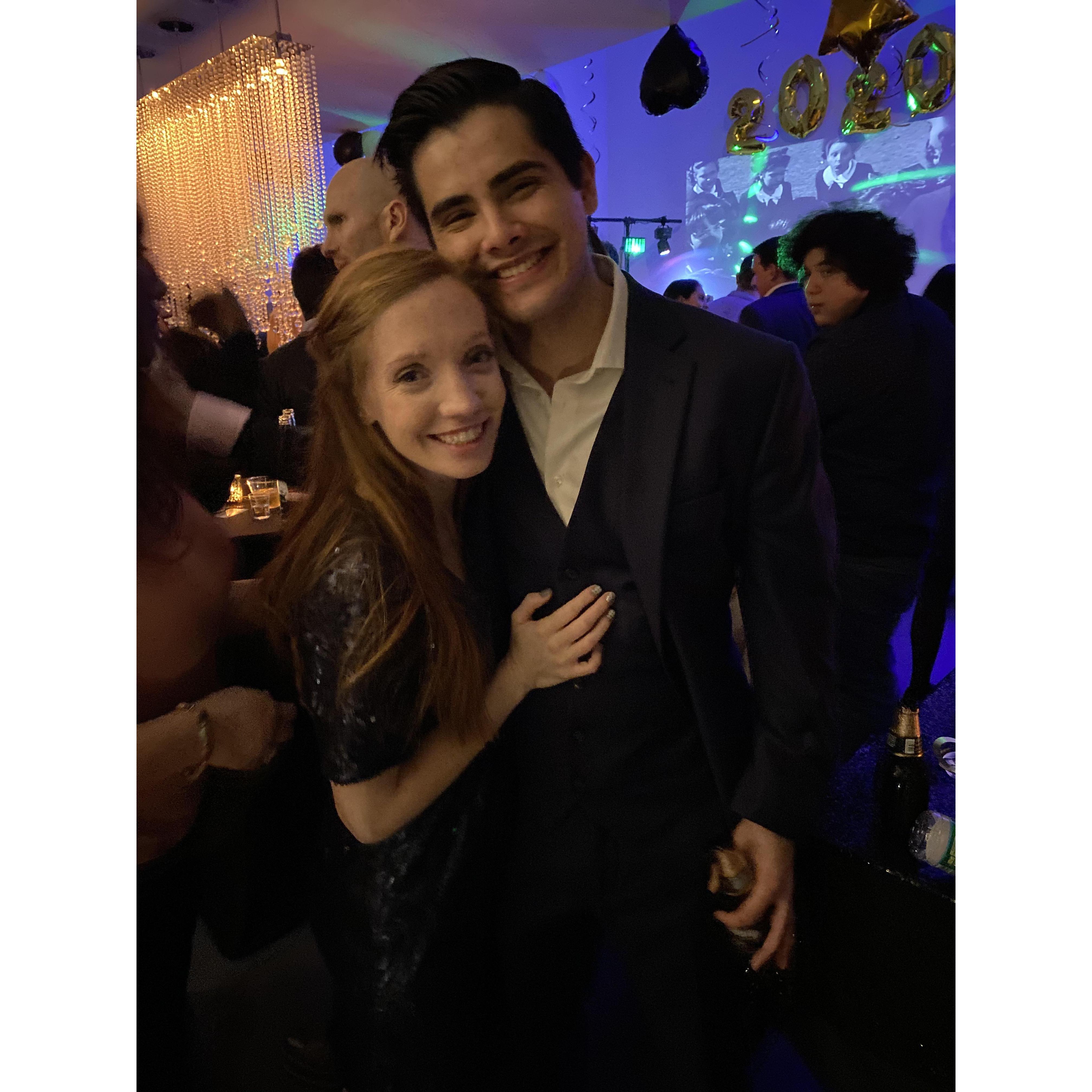 The first of many New Years together!