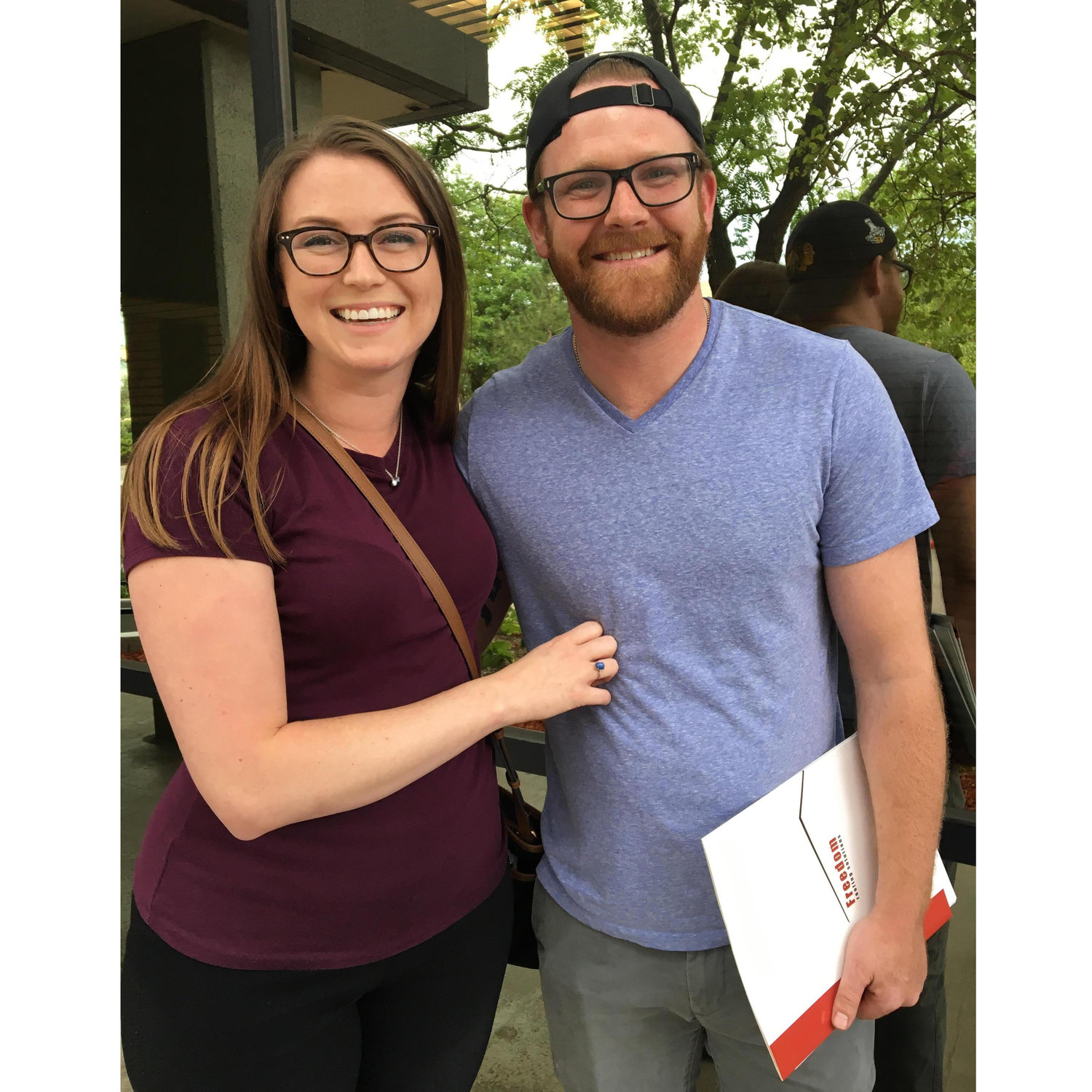 After becoming official homeowners! 2017