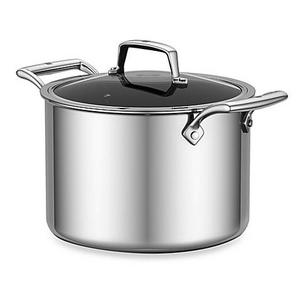 Zwilling J.A. Henckels Energy 8 qt. Ceramic-Coated Stainless Steel Covered Stockpot