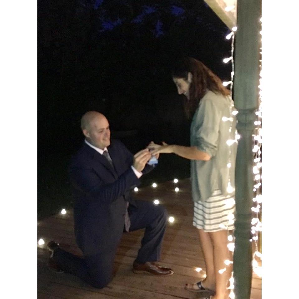 The moment I said "I do".... more like "DUH!"