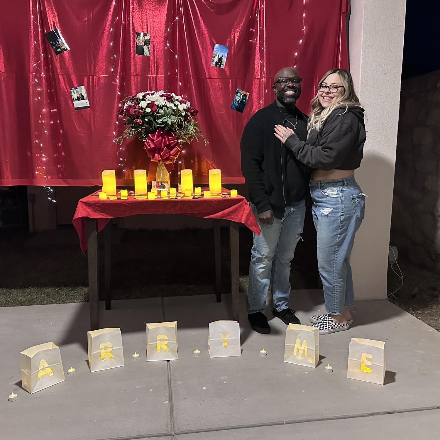 Jay’s proposal night