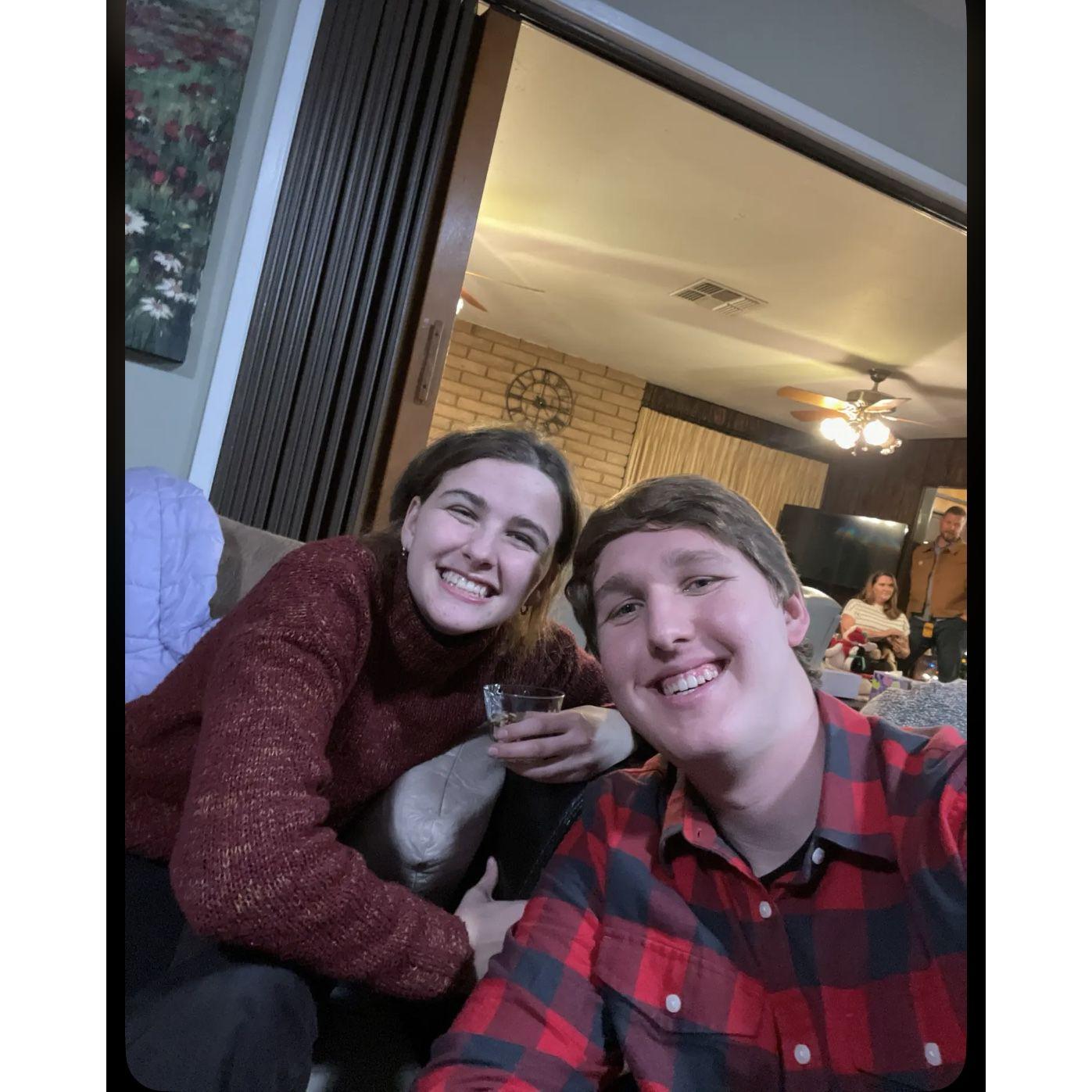 Christmas eve with the Baker family