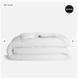 Brooklinen Down Comforter, Queen, All-Season