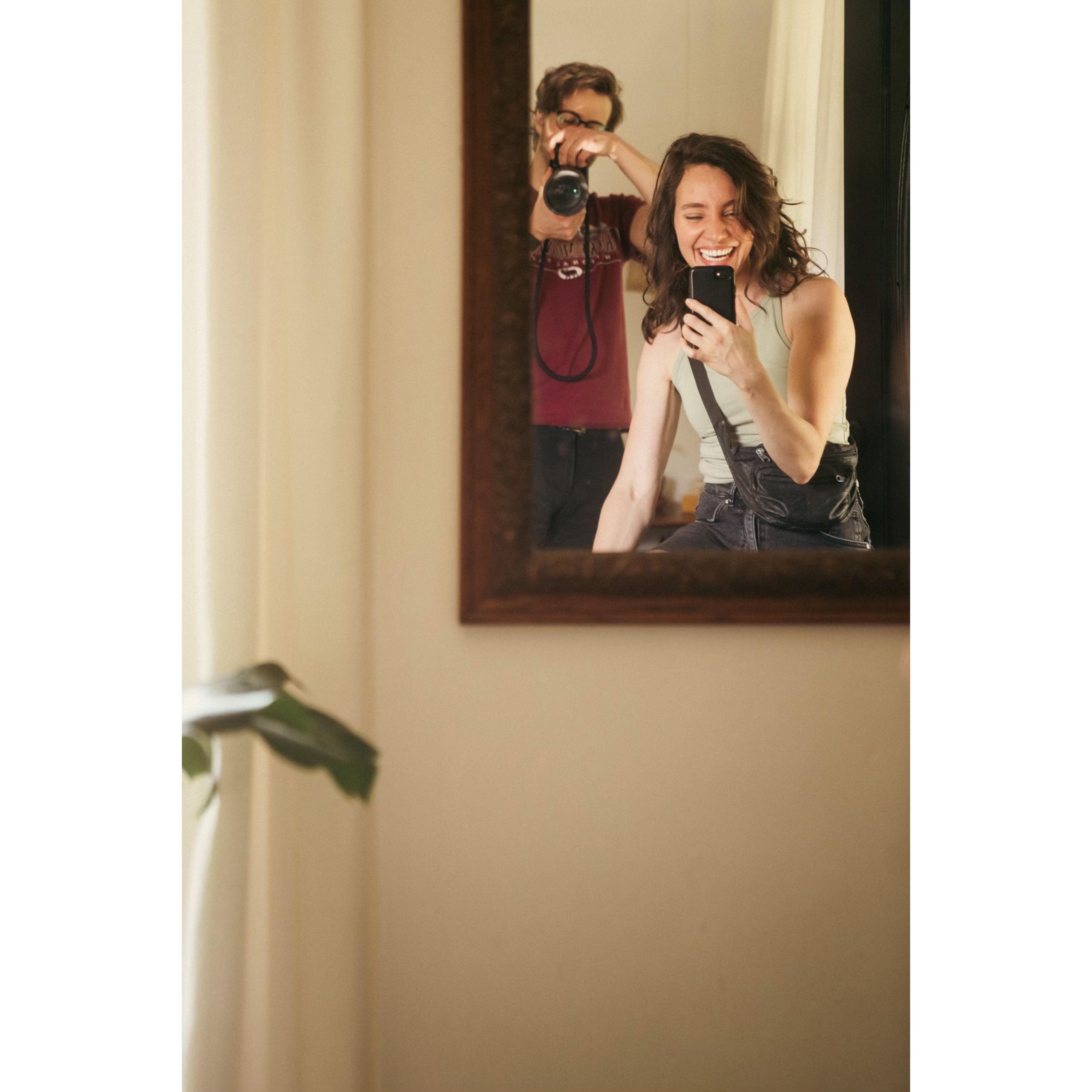 Right as we were facetiming everyone telling them the good news.