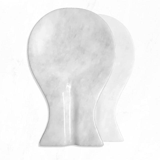 Luxury Handmade White Marble Spoon Rest for Kitchen Counter, Best Spatula Holder for Kitchen Accessories & Housewarming Gifts.