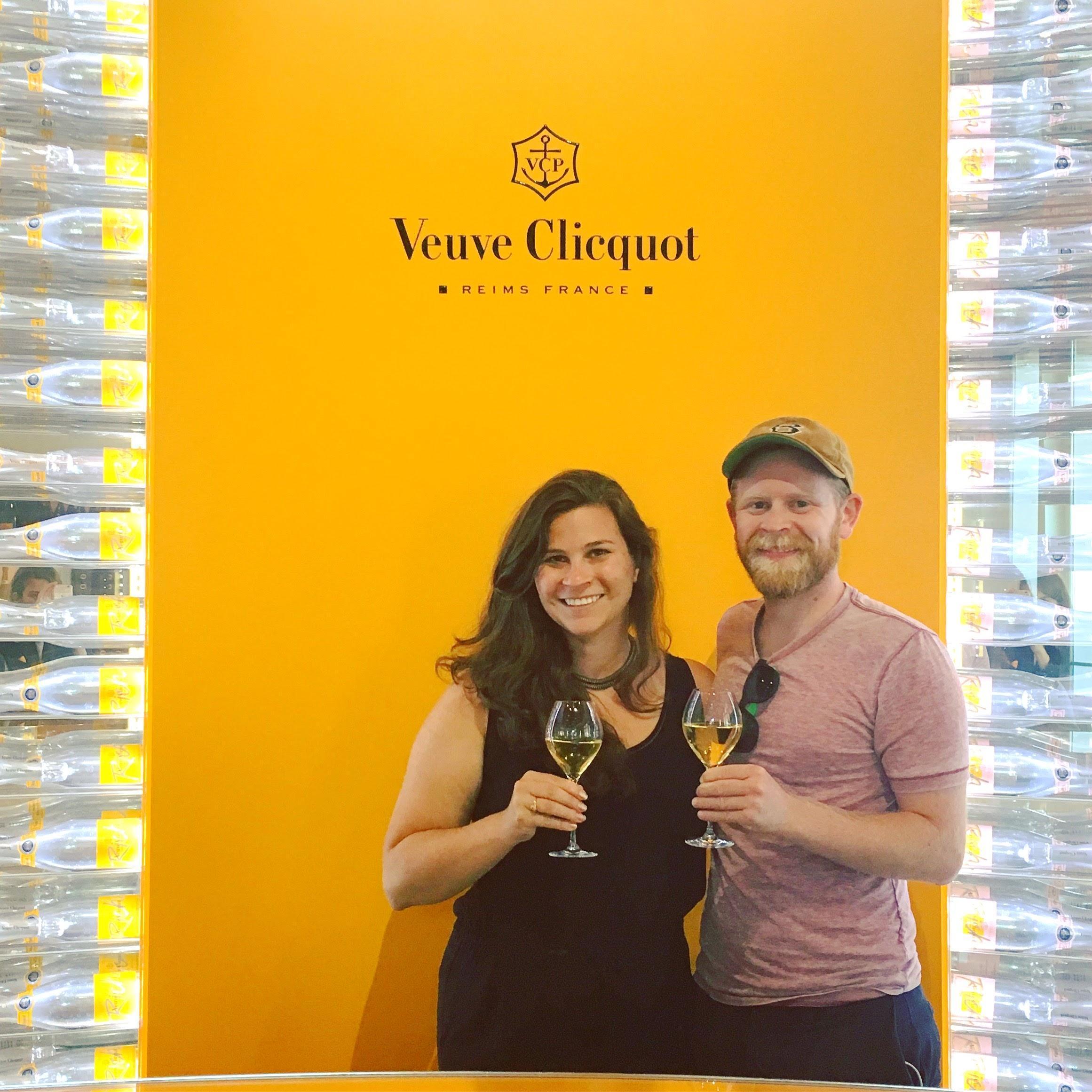 When in Champagne...