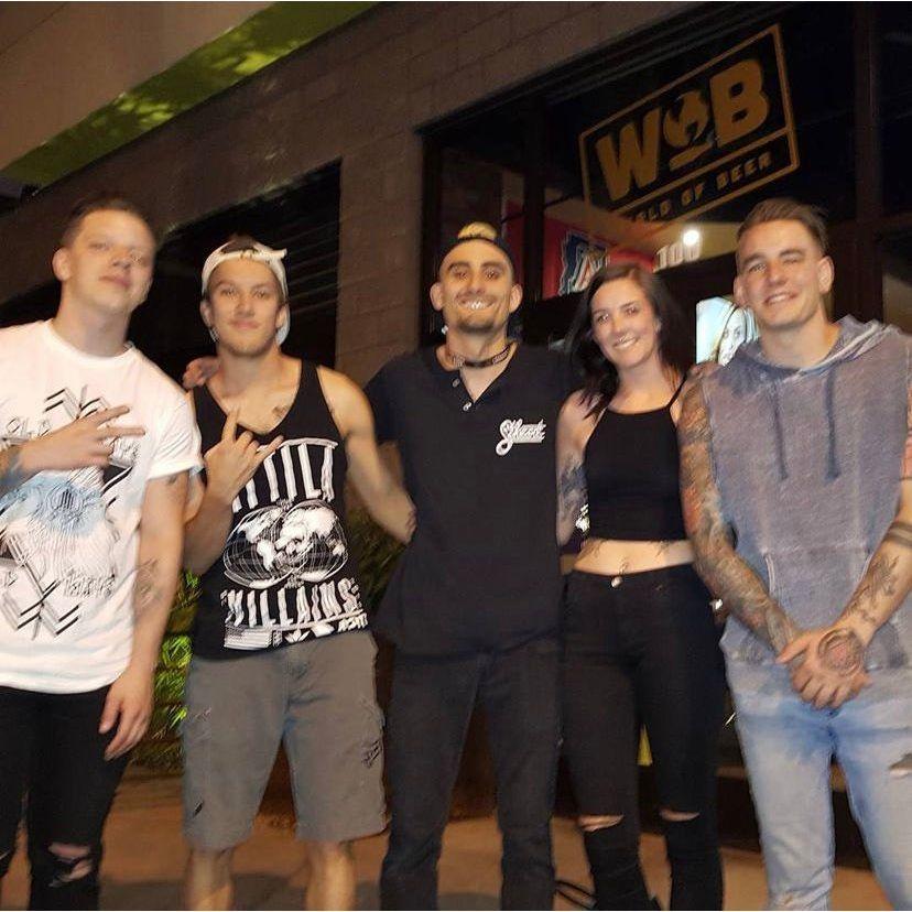 Ethan got me kicked out of this show for handing me his beer to hold so he could go mosh (I was not 21).