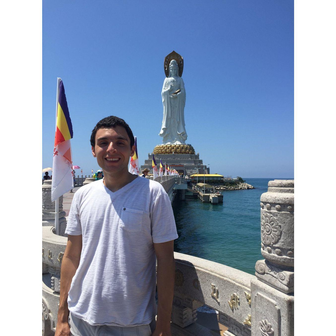 The Guanyin of Nanshan in Hainan