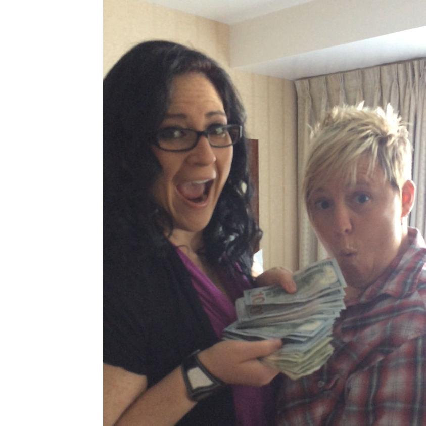 Stefanie's big Wendover winnings.