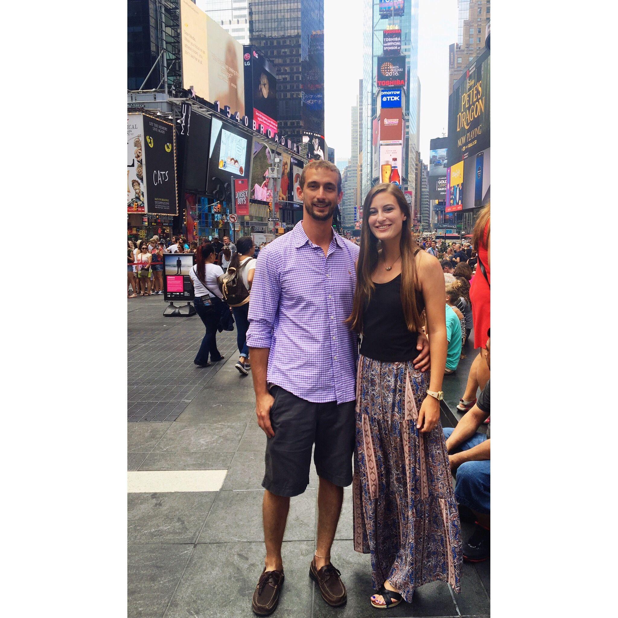 August 2016 - Les Mis on Broadway