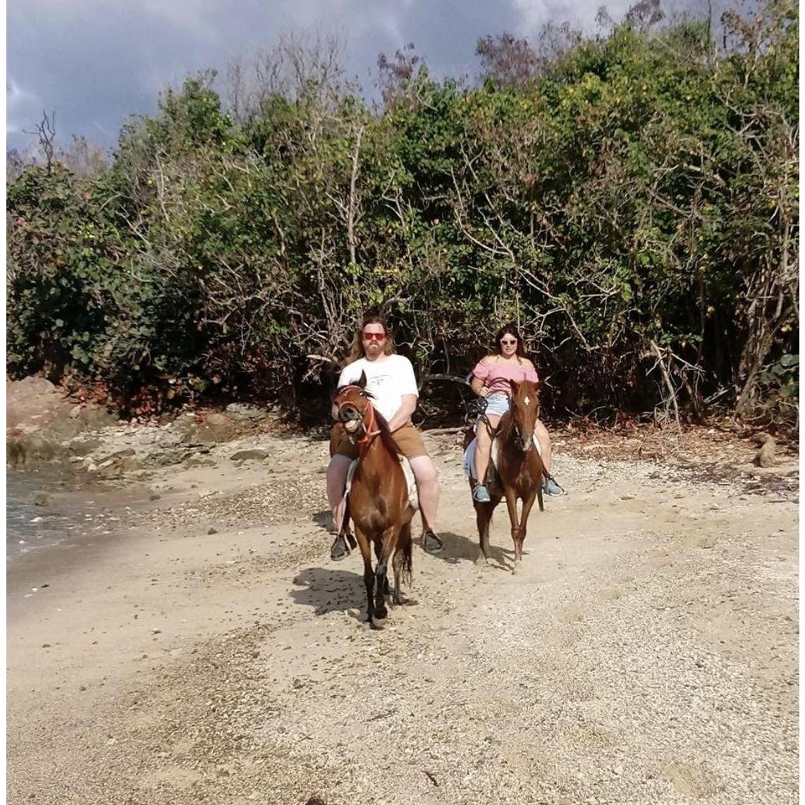Horseback riding in Vieques PR