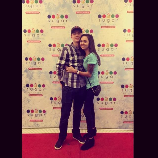 We had just started dating and immediately took a trip to chicago to see friends and get out of town for a few days. We made it to the science museum 20 minutes before they closed so we ran through!