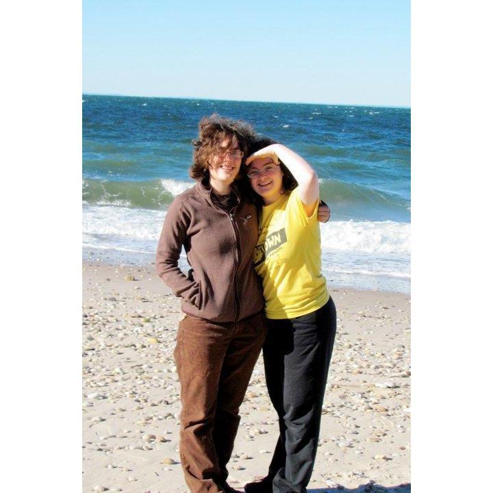 Allyson showing off the Atlantic (2011).