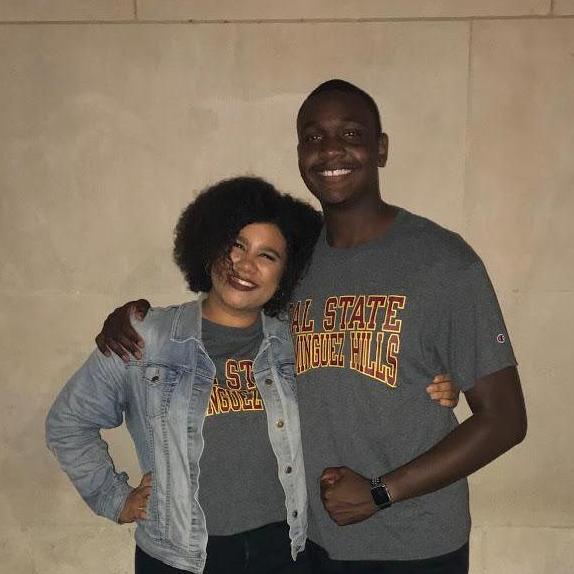 Our first congregational devo together in LA, representing CSUDH! 8.16.19.