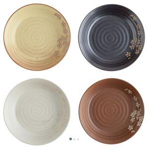 Fuji Blossom Plates, set of 4