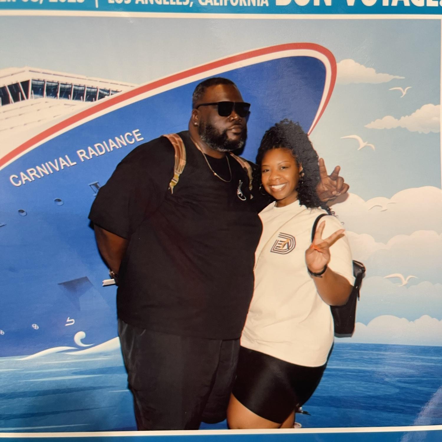 Our 2nd cruise -Pat’s bday