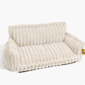 XL - White Dog Bed