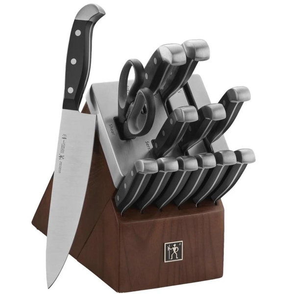 HENCKELS 14-pc, Self-Sharpening Knife Block Set