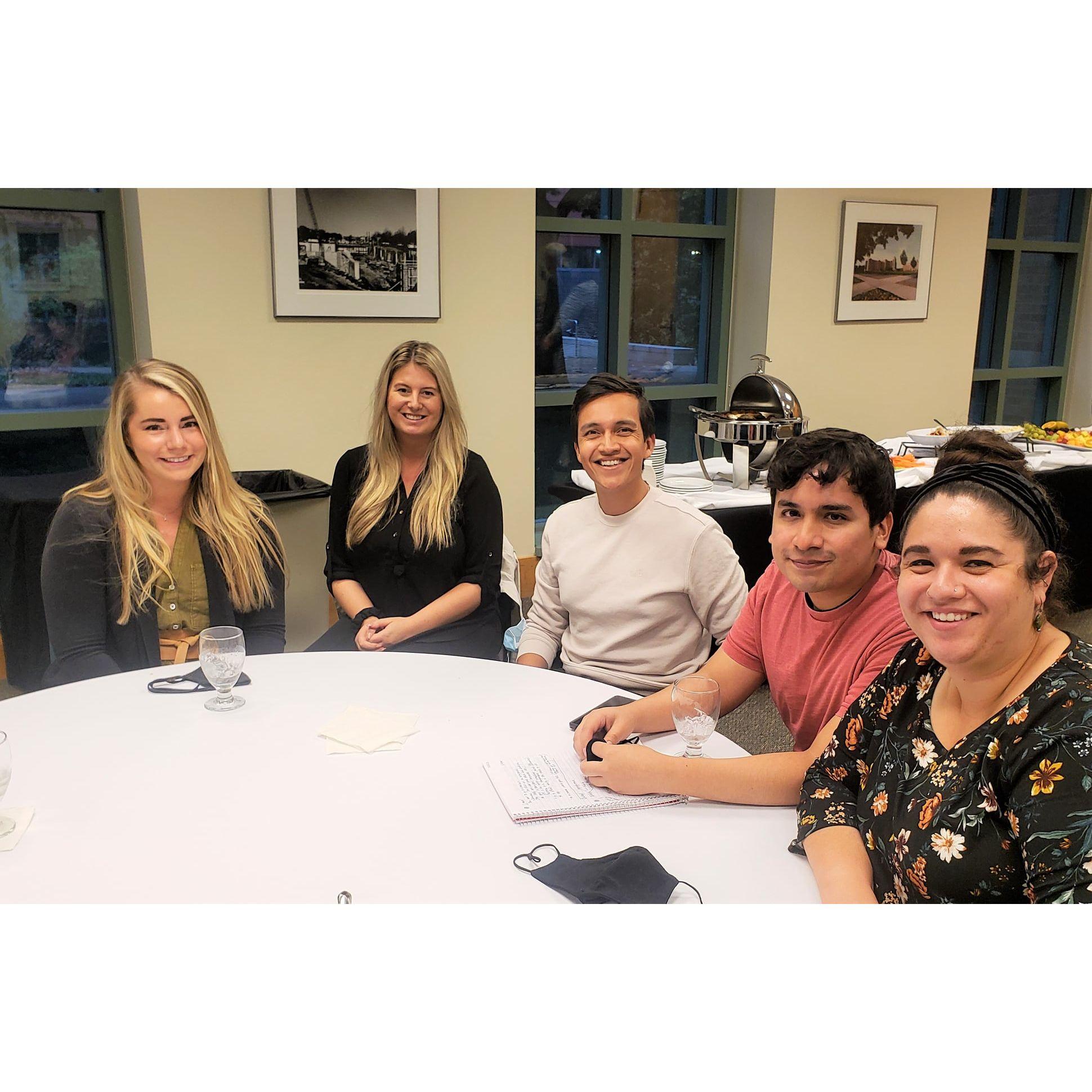 2021 Visek Lecture Reception