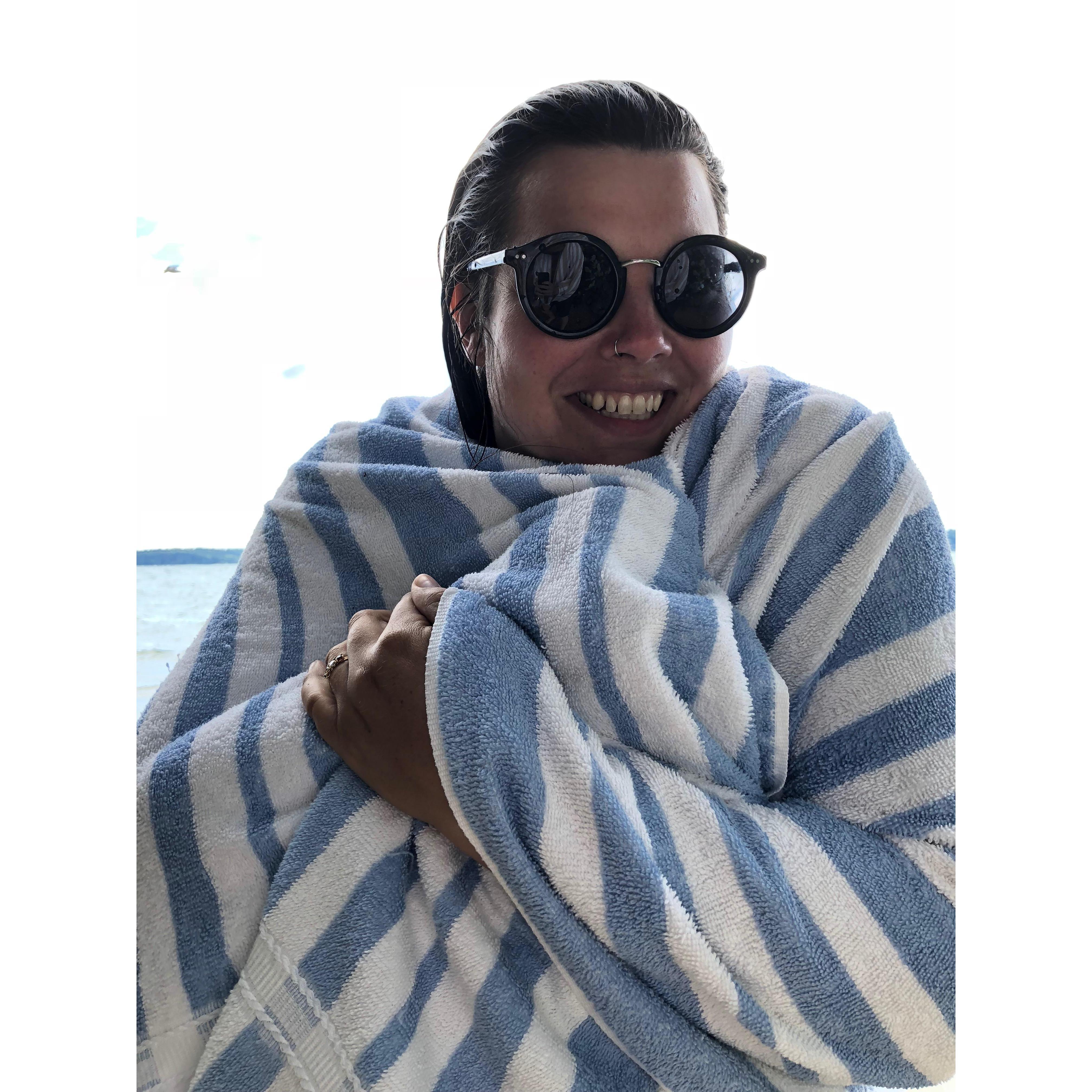 Then we went swimming and all of my attention was on making sure the ring did not fall off.
Bellaire, MI July 17, 2018