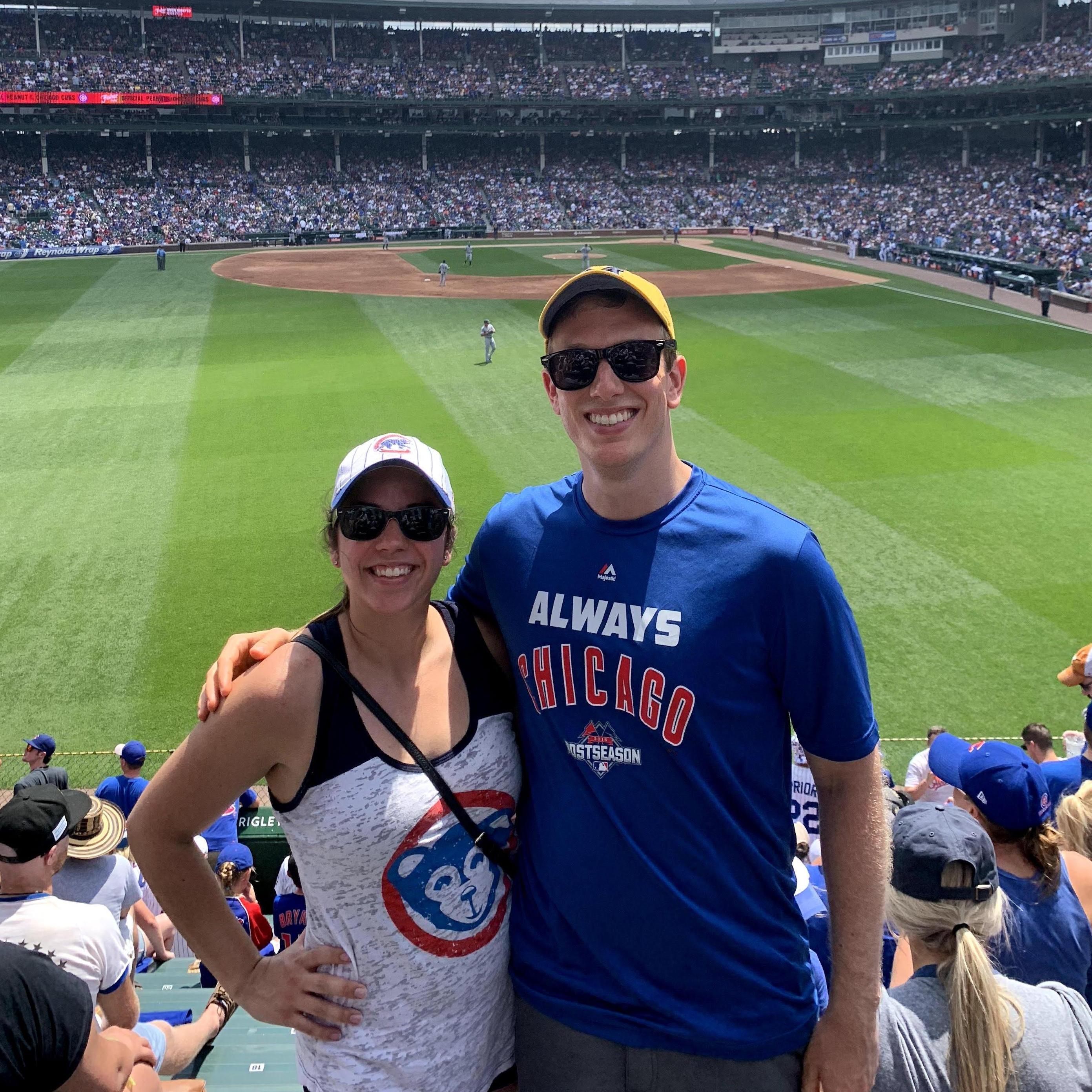 Cubs game. Chicago, IL. July 2019