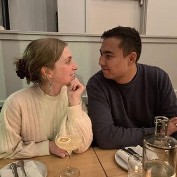 Dinner on our Honeymoon in Italy!
