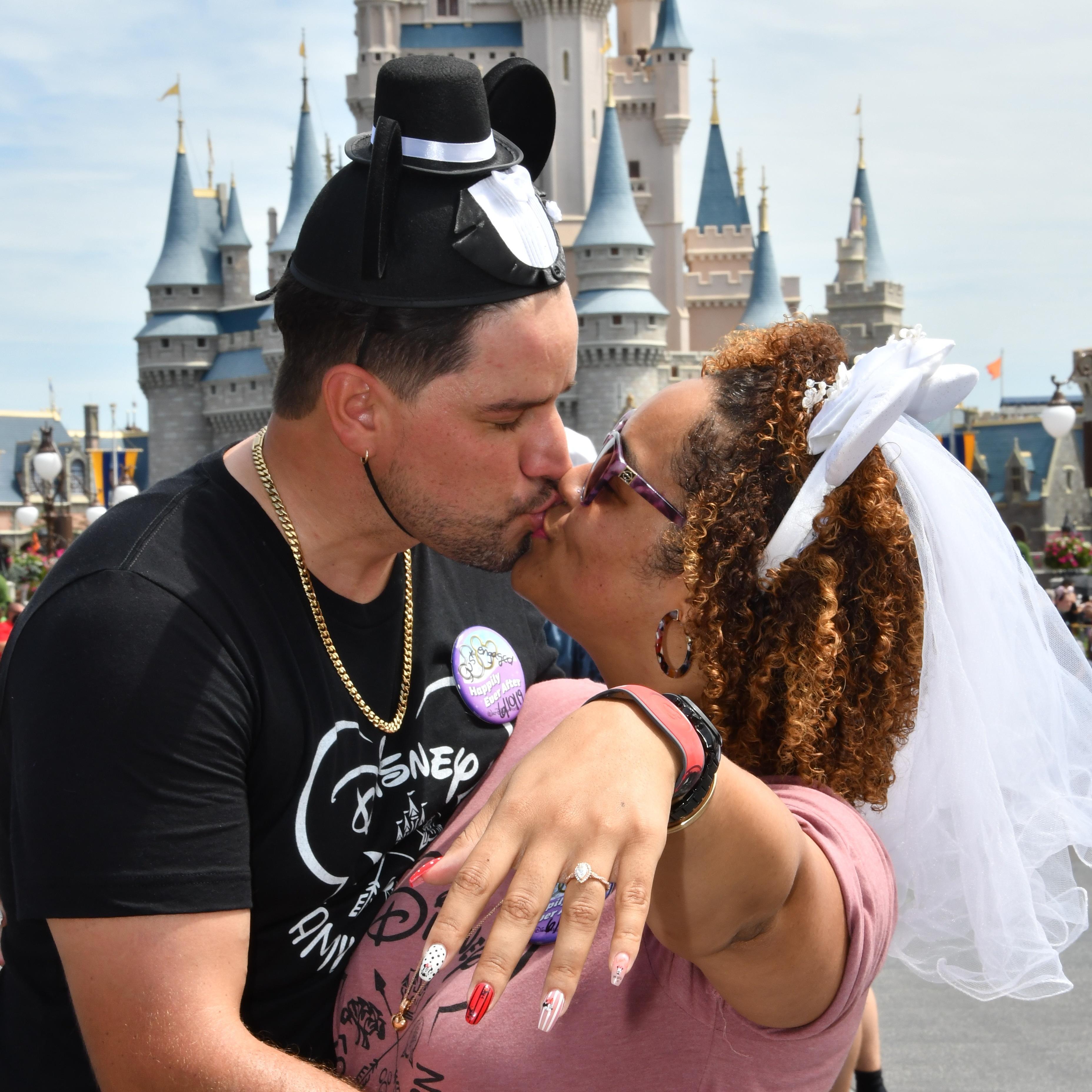 I said "I Do" at the Magic Kingdom!