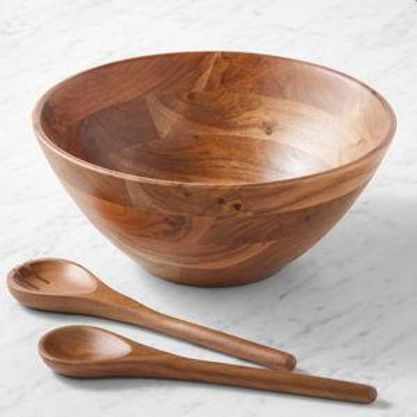 Salad Bowl and Servers - 14"
