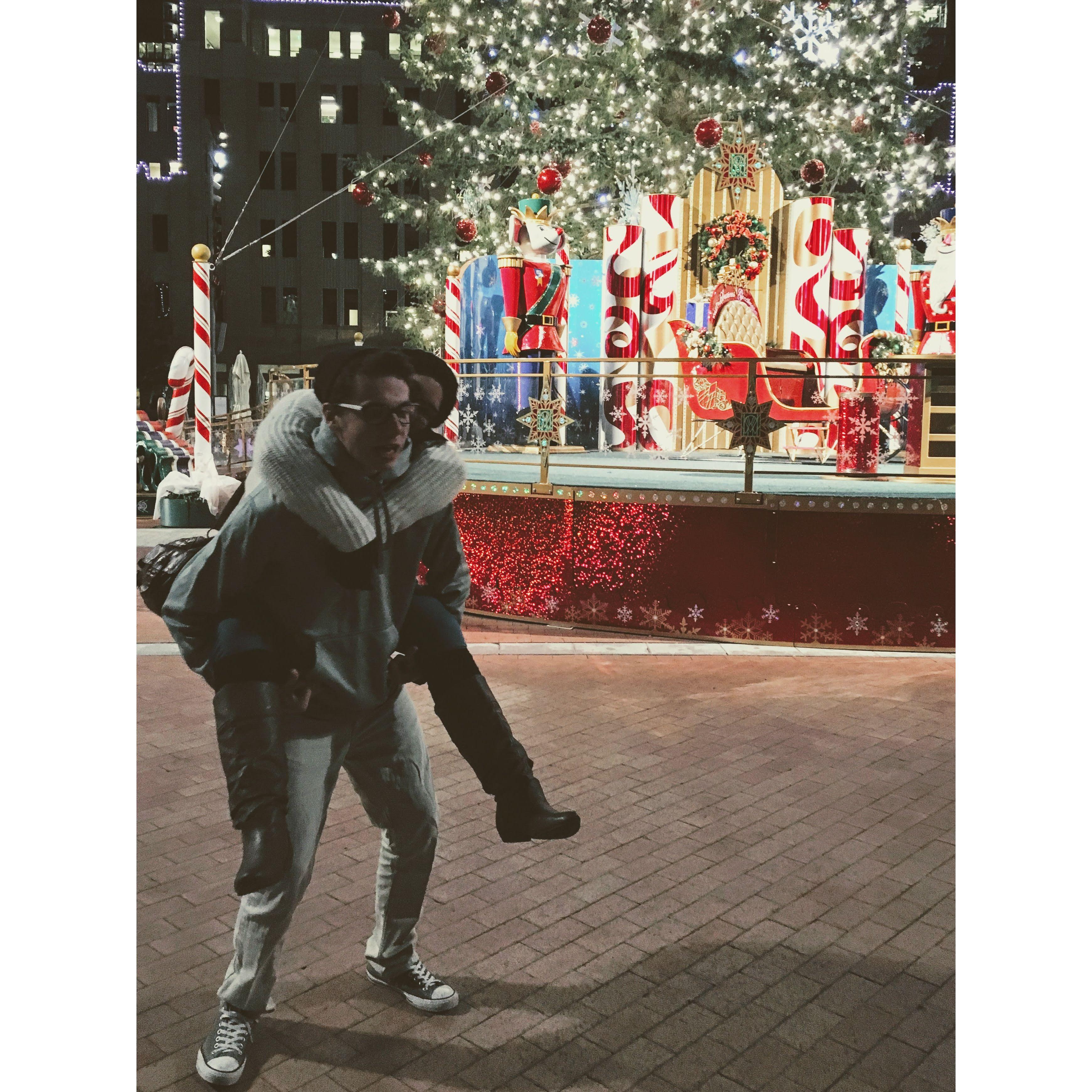 Our first Christmas in Sundance Square