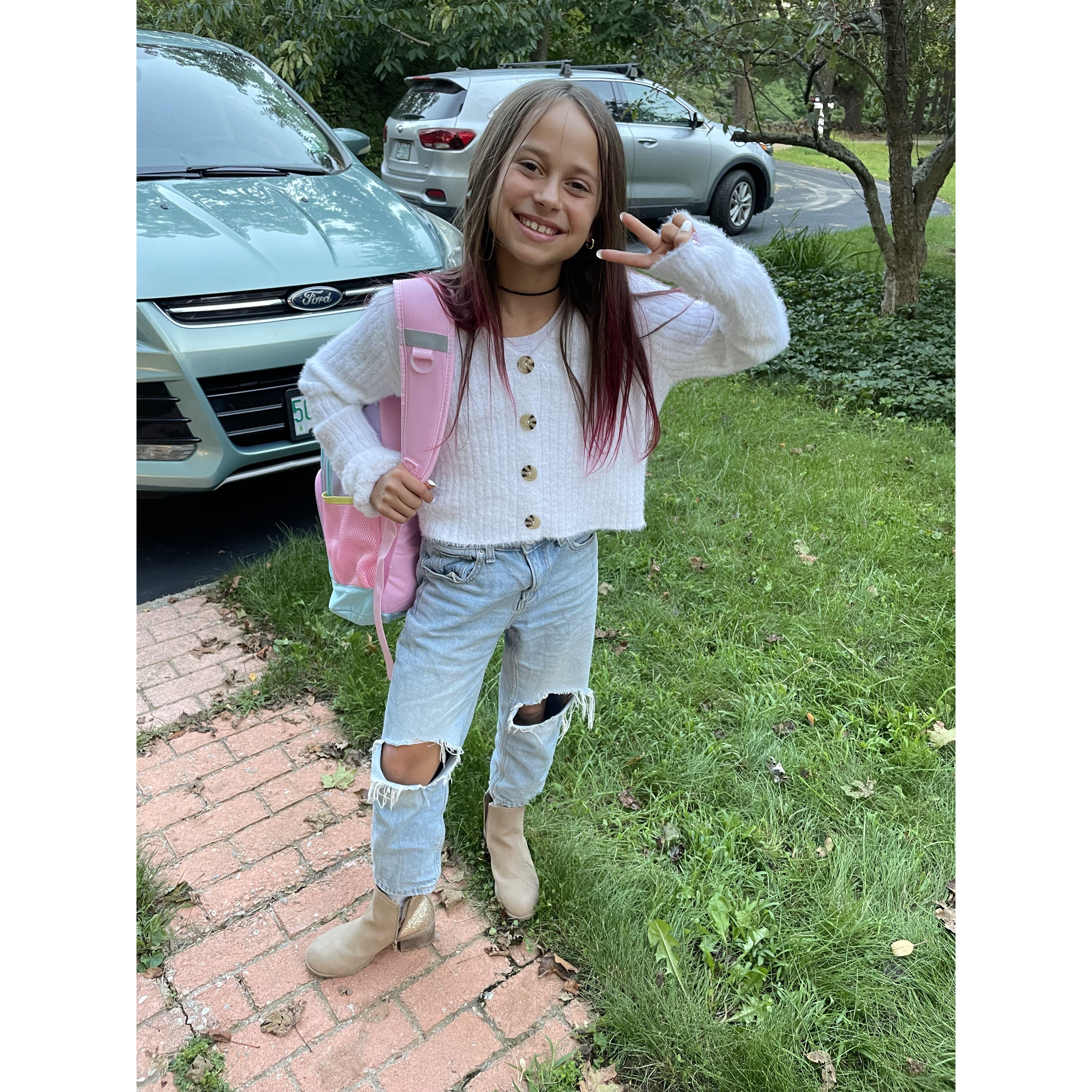 First day of 5th grade