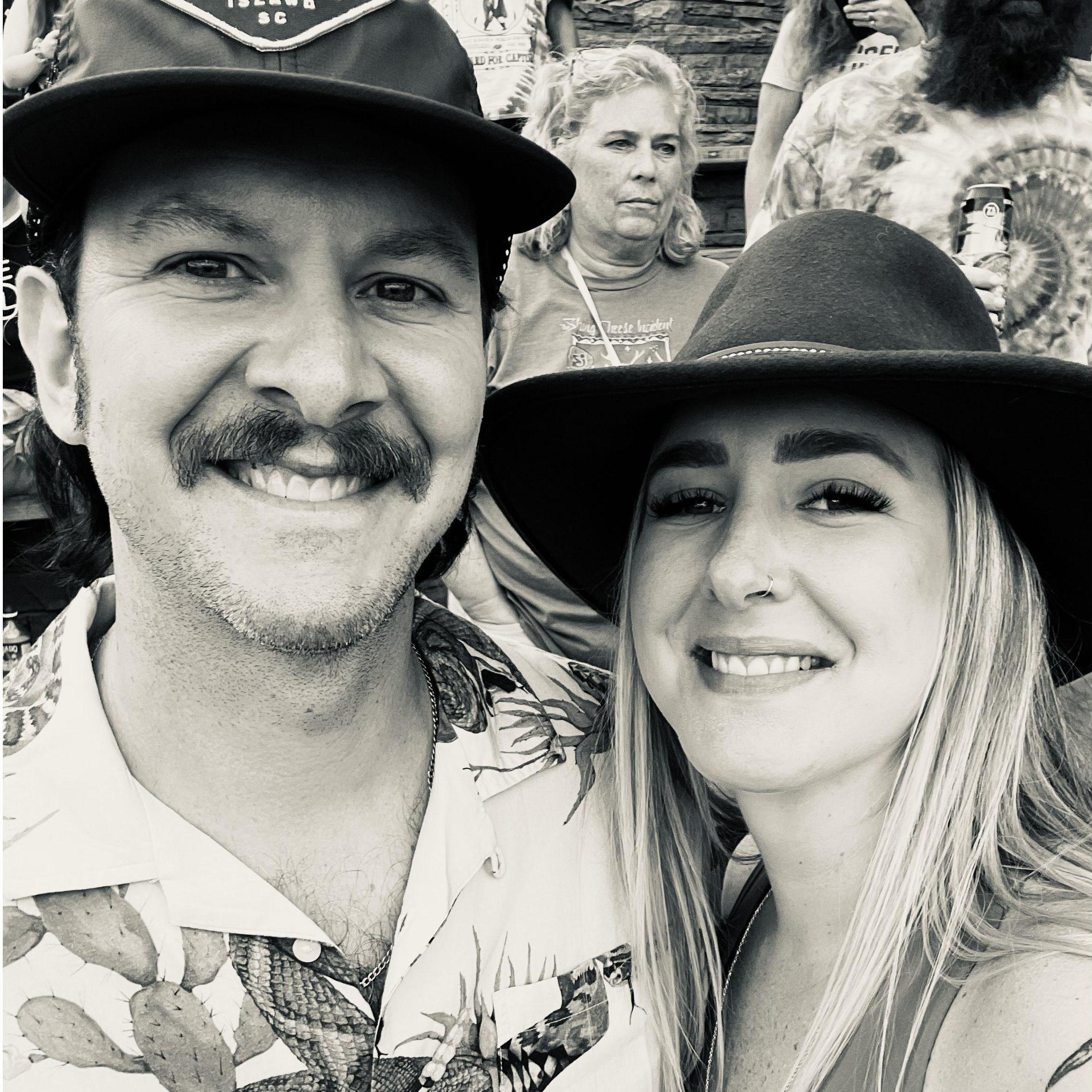 Post engagement celebration at Red Rocks Amphitheater