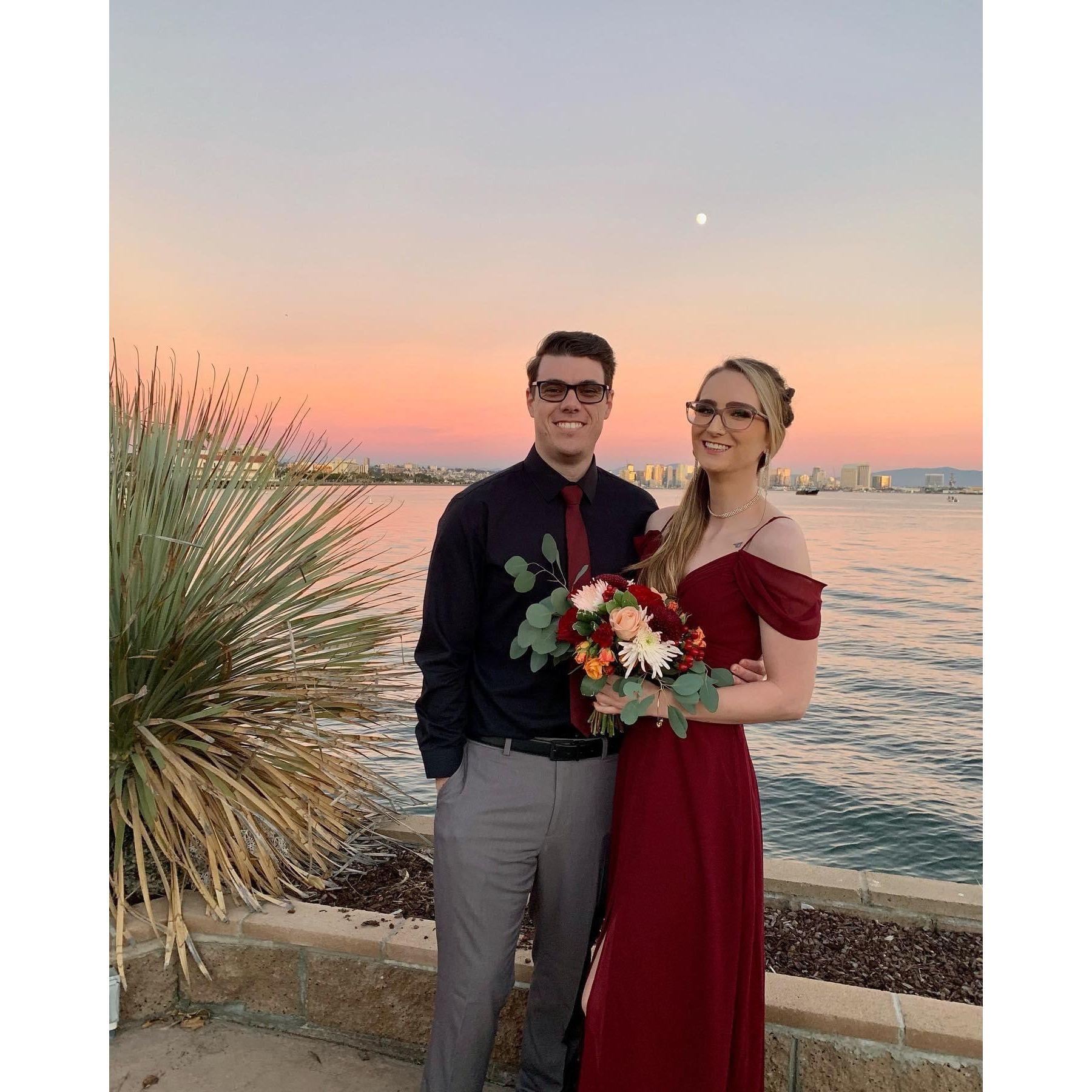 Taken from Jessi's friend (and bridesmaid, Sarah Prom)'s wedding day.