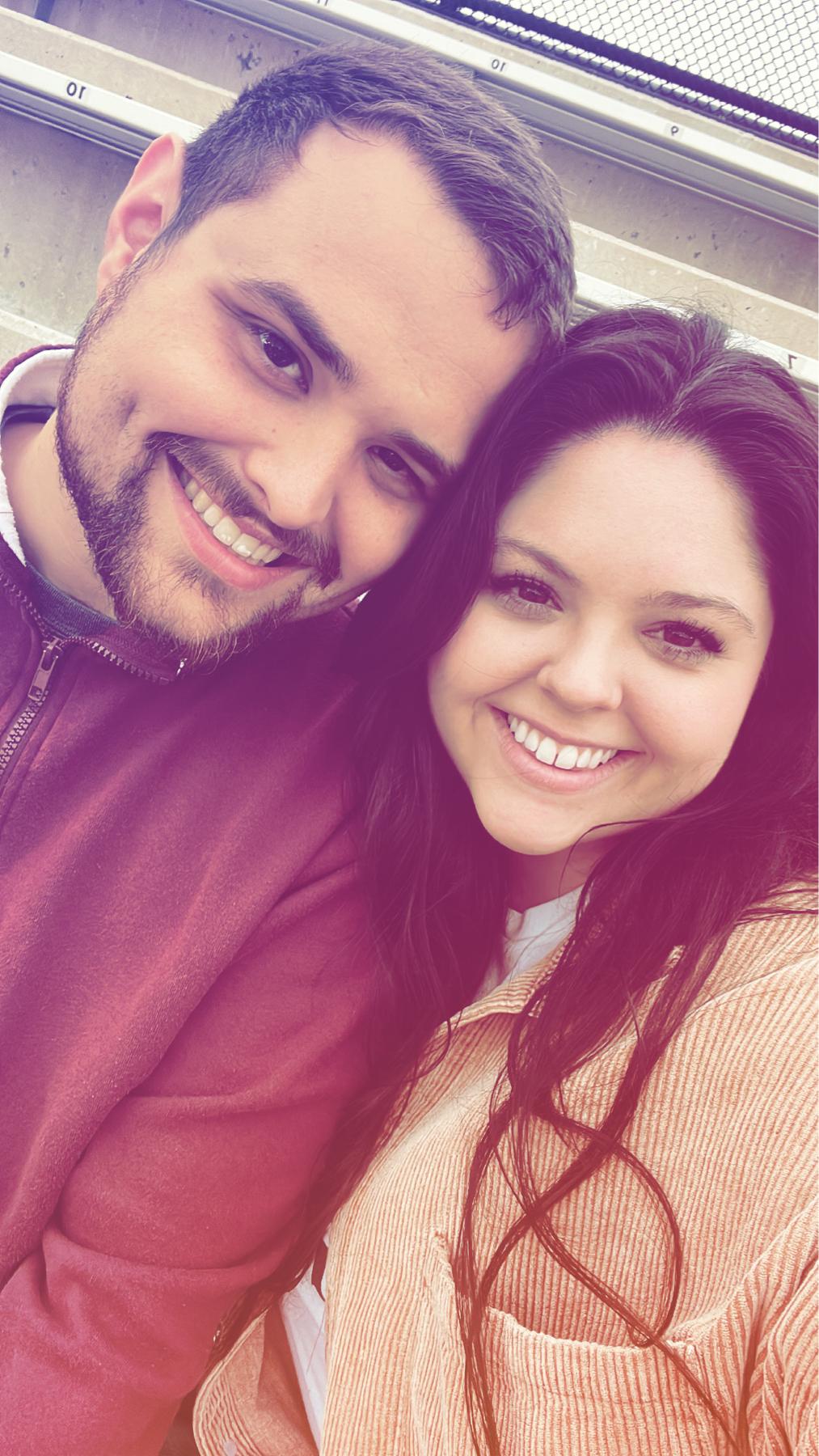 Several times a week, it was our job to take a shipment to our Houston branch. While driving a box truck on a rainy day, Klay was smitten. Well, maybe it was the other way around ◡̈