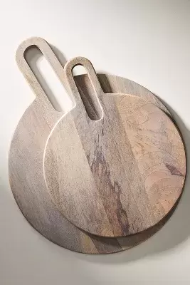 Round Handled Cheese Board