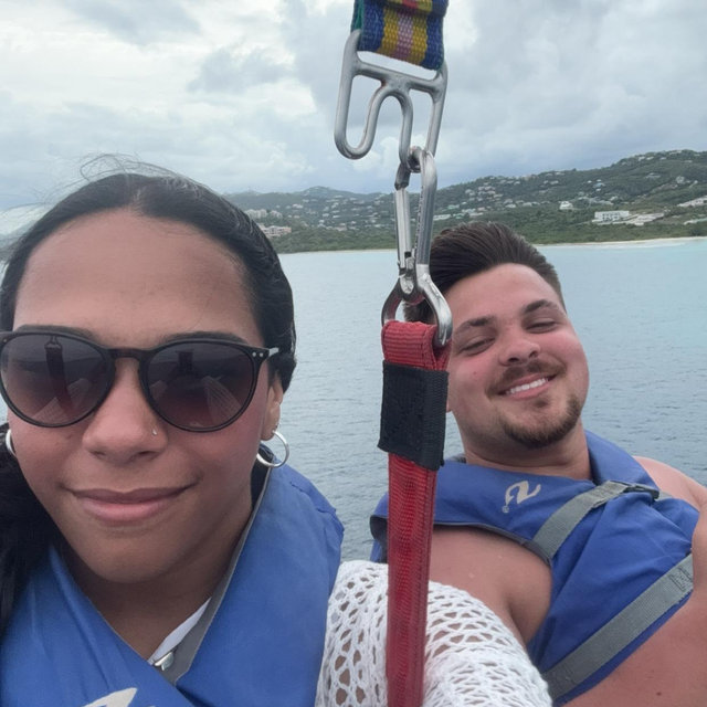 Parasailing for two