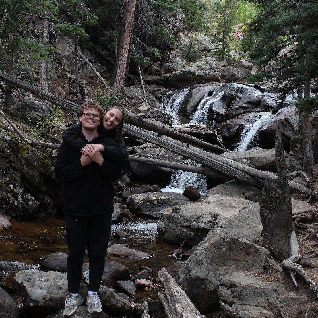 Hiking trip in Colorado with friends & David's groomsman, Jack