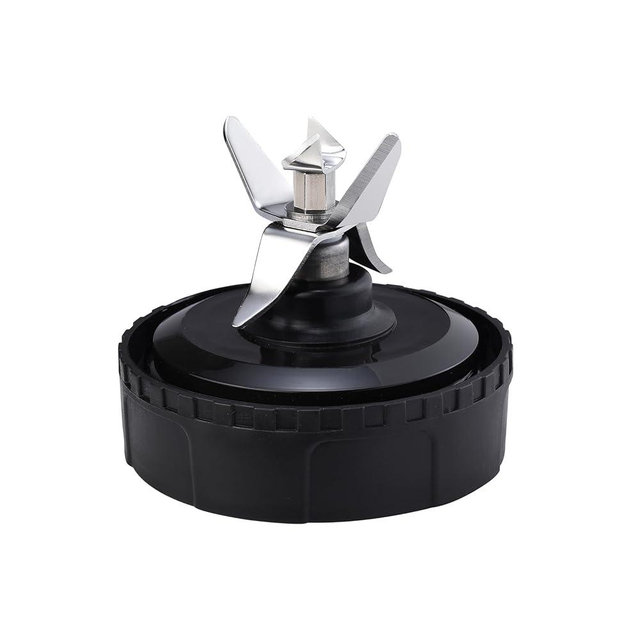 Blender Blade Fit for Ninja, Replacement Parts 6 Fin Male Blade with Rubber Gasket, Blender Accessories Compatible with Nutri Ninja Auto IQ BL620C BL660 BL740 BL780 QB3000, Only Fit 16oz Cups