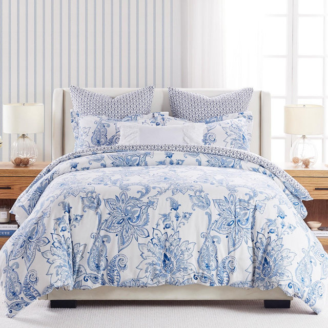 Bennett Full/Queen Duvet Cover Set - Levtex Home