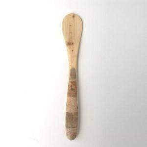 Miller Filliben Wedding Skandinavisk Hemslojd Inlaid Wood Mustard Spoon - 1pcs