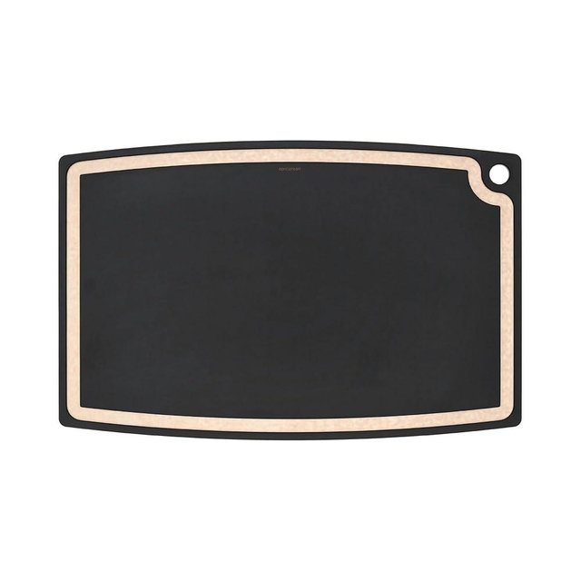 Epicurean Gourmet Series Cutting Board with Juice Groove, 27-Inch by 17.5-Inch, Slate/Natural