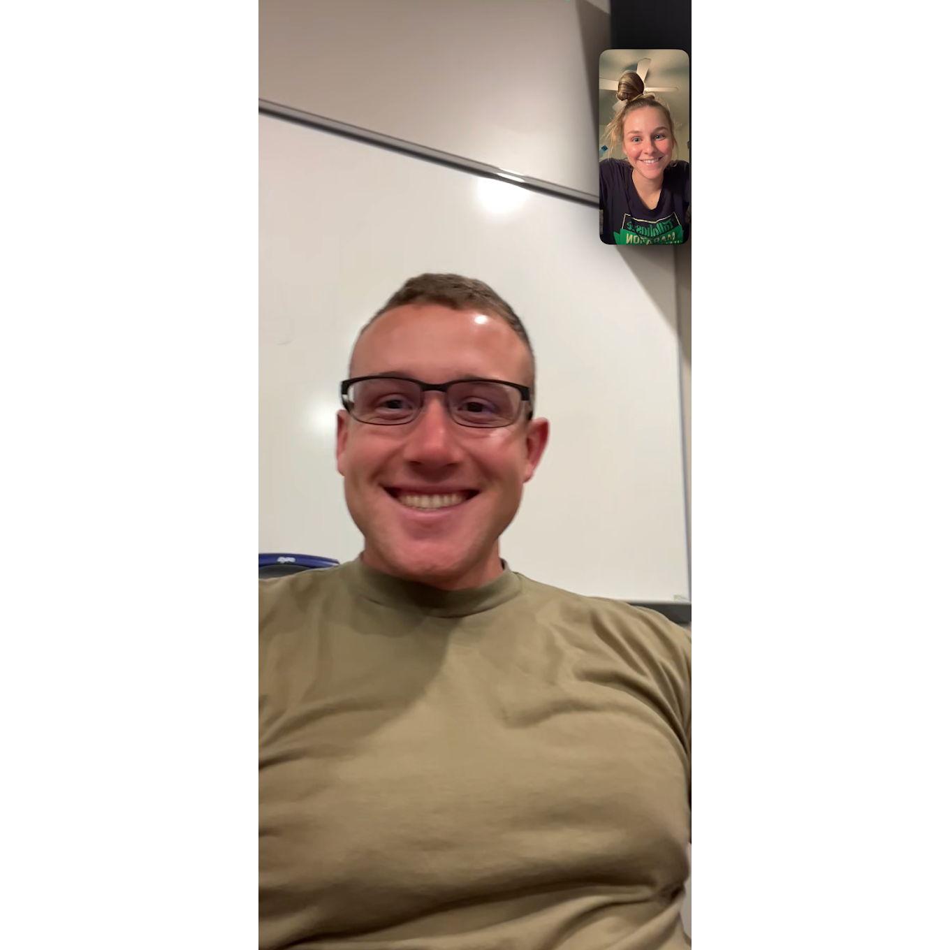 Haley & Bryson do long distance at VMI/FSU