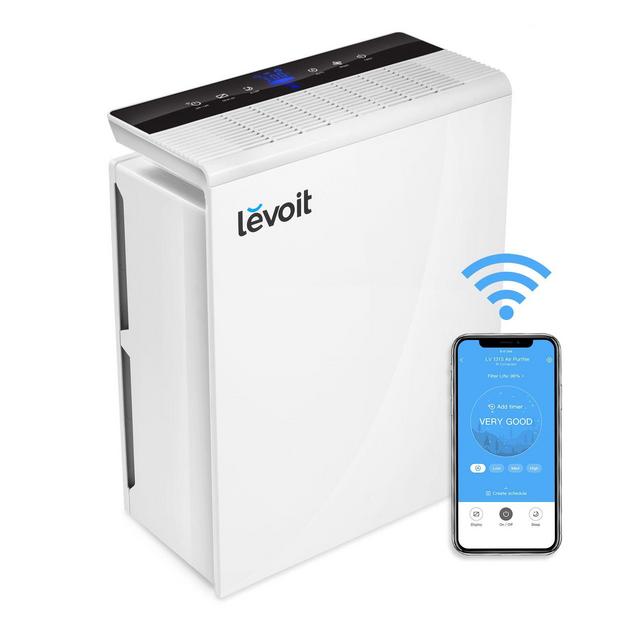 Levoit Smart True HEPA Air Purifier in White