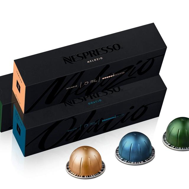 Nespresso Capsules VertuoLine, Best Seller Variety Pack, Medium and Dark Roast Coffee, 30 Count Coffee Pods, Brews 7.8 oz
