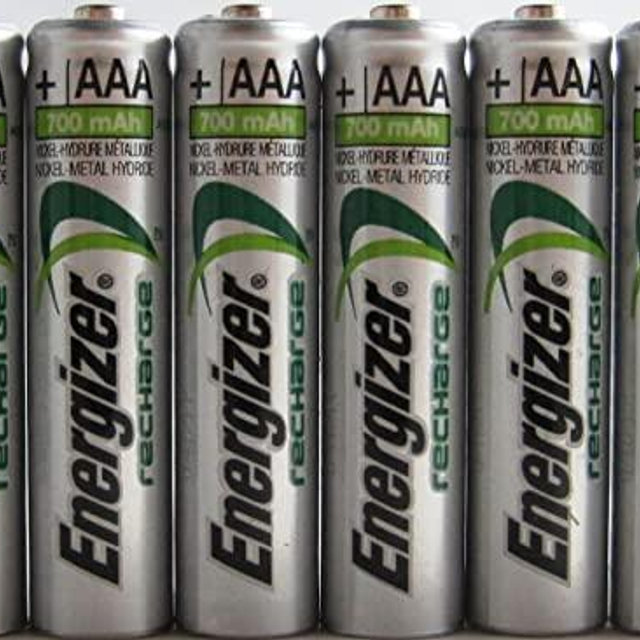12 x New Energizer AAA Rechargeable NiMH Battery 700 mAh 1.2V