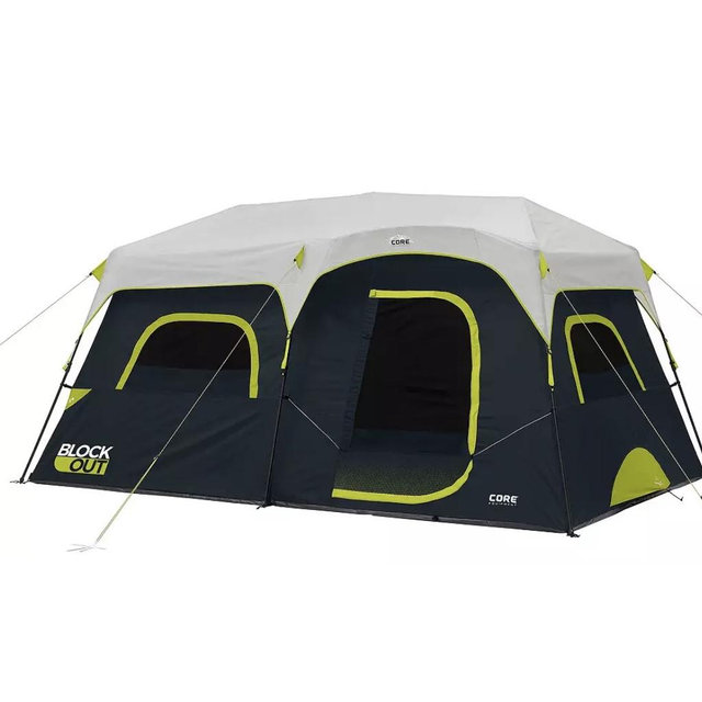 Core Equipment Instant Blockout Cabin 9 Person Tent