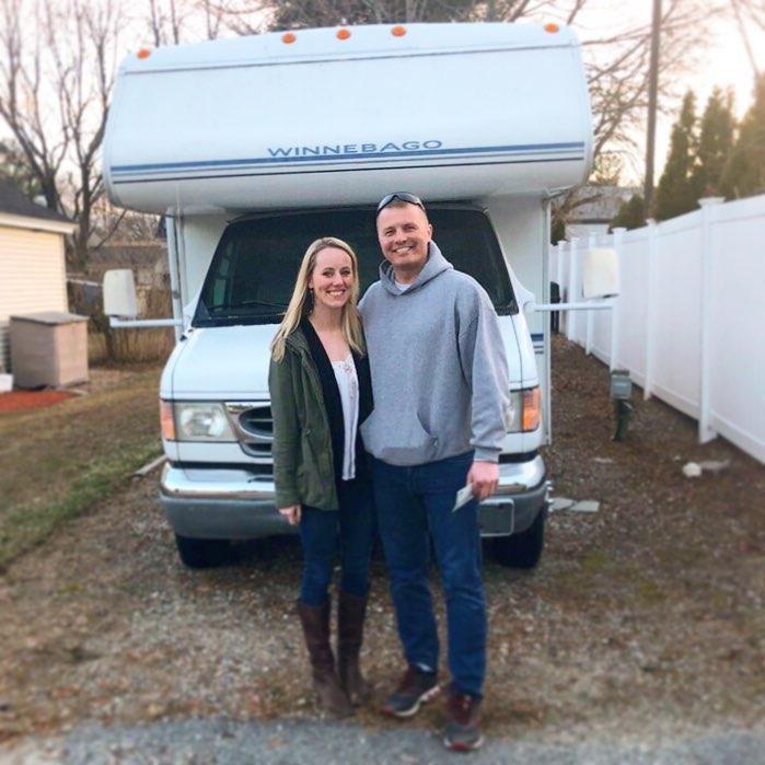 Picking up the "minnie winnie" that has been our 2nd home (and sometimes first home) over the last couple years!
