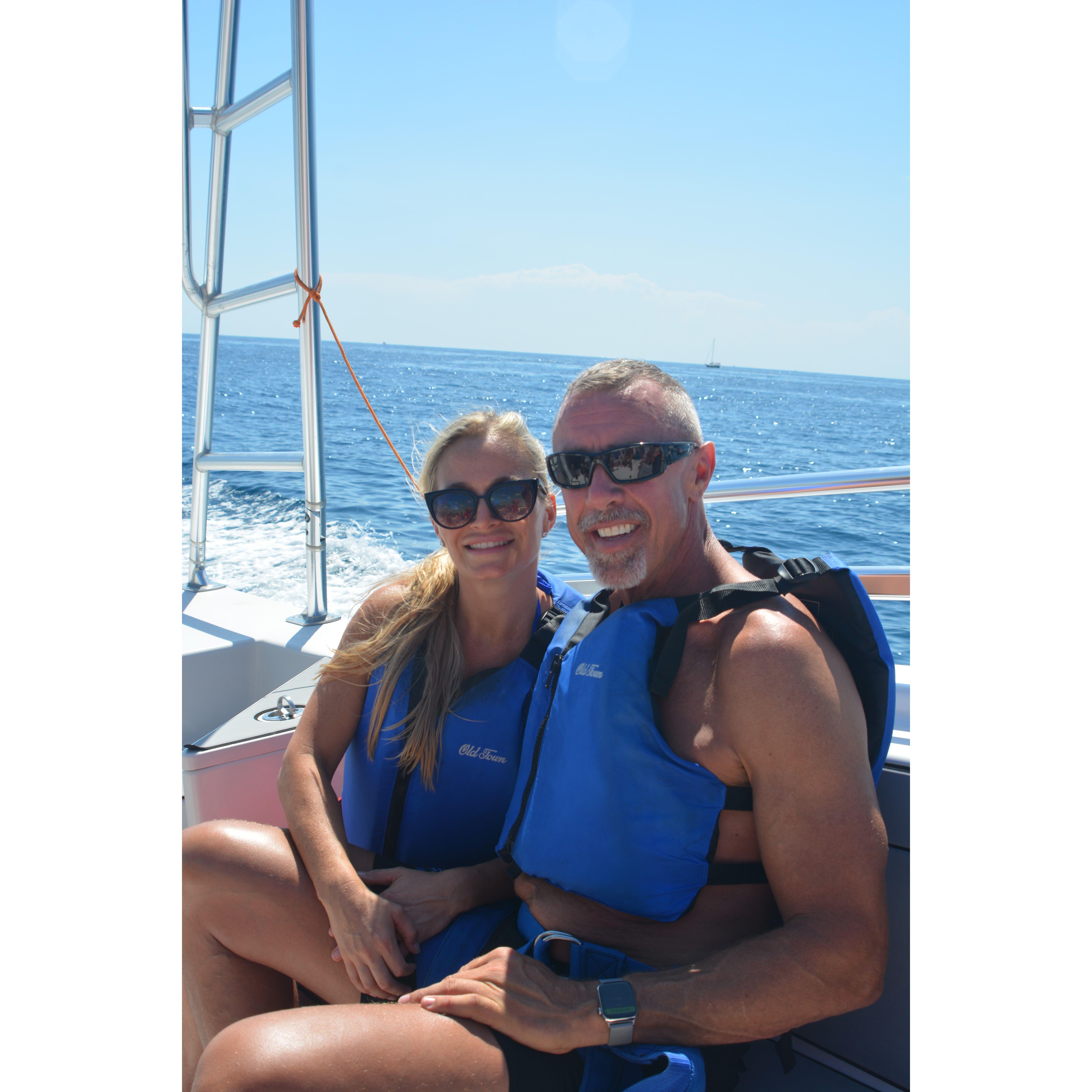 Parasailing & being "tourists"(2nd date)