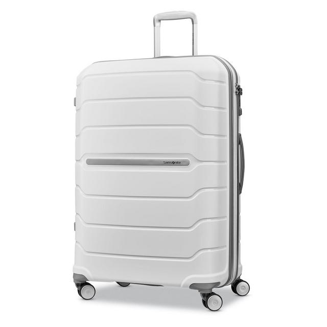 Samsonite® Freeform 28-Inch Hardside Spinner Checked Luggage in White