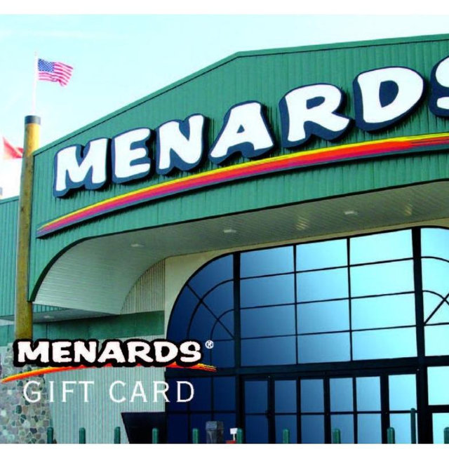 Menards gift card
